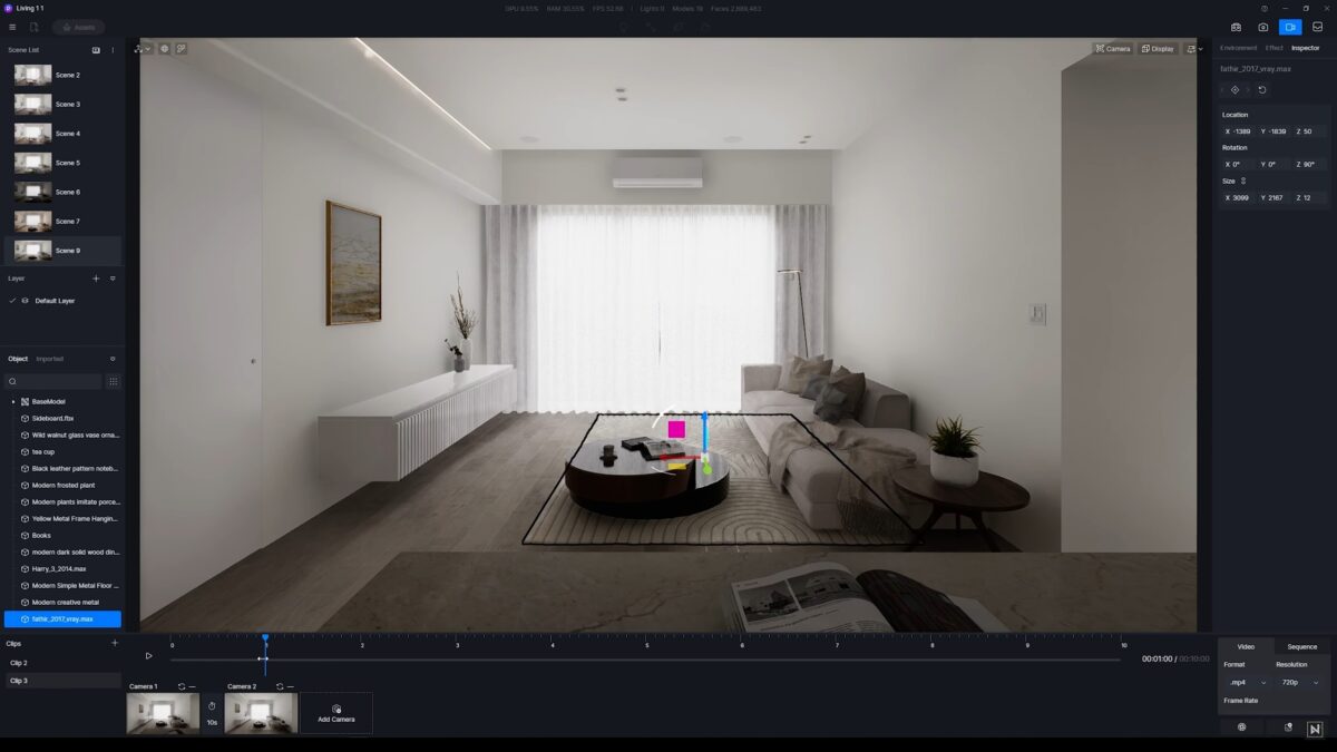 Create Stunning Interior Animations with D5 Render - Nuno Silva - 3D Artist