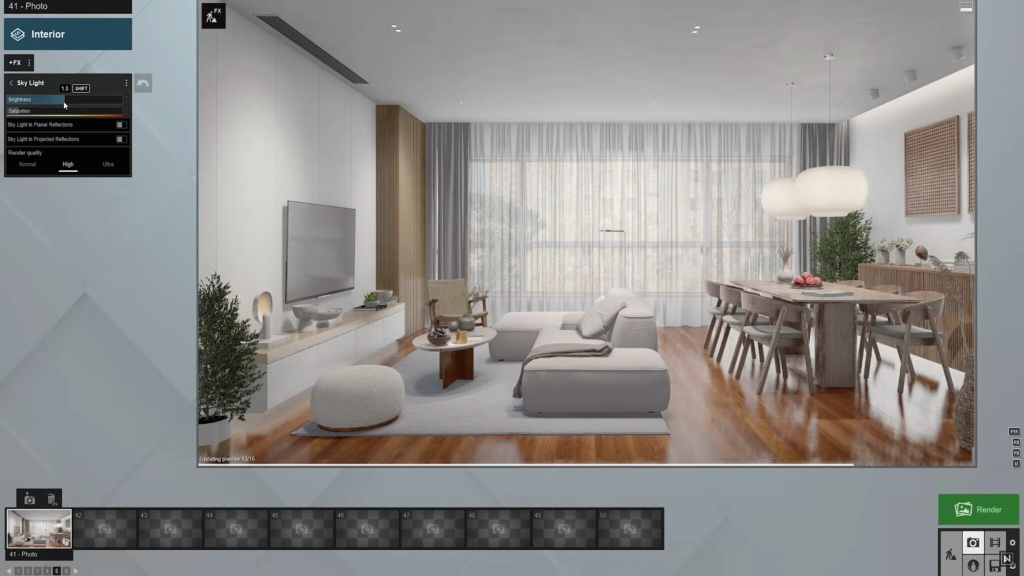 Easy Steps For a Realistic Interior in Lumion - Nuno Silva - 3D Artist