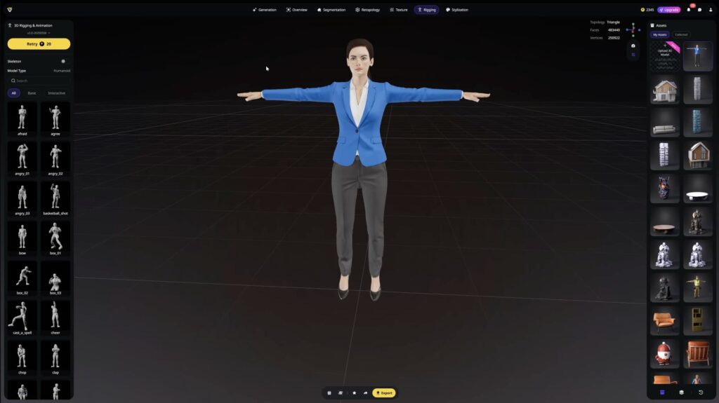 Rigging characters